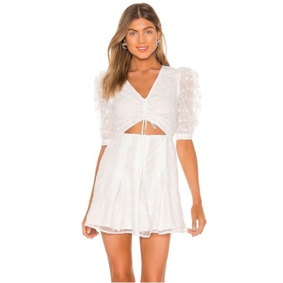 Sophie White Embroidered Sundress